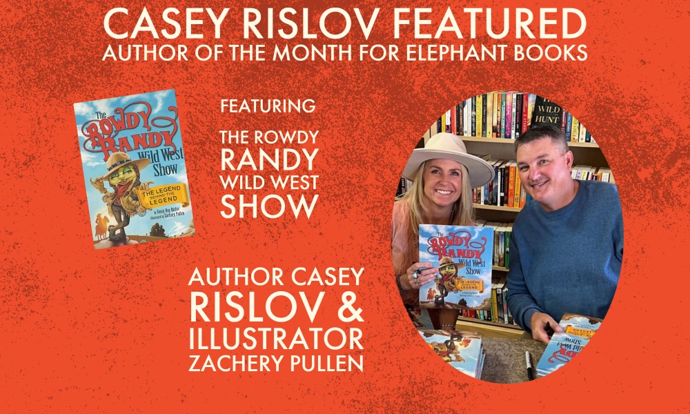 Casey Rislov Featured Author of the Month